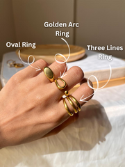 Three Lines Ring