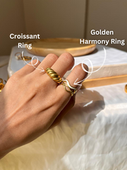 Golden Harmony Ring