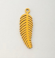 Feather charm